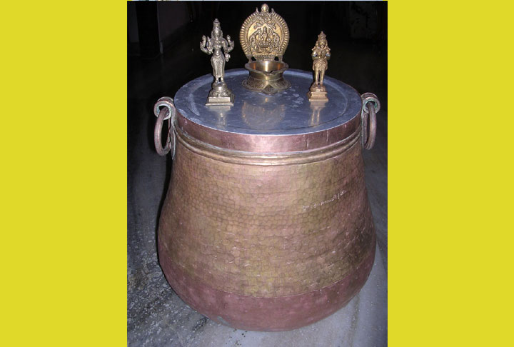 Copper Brass Jar 1930