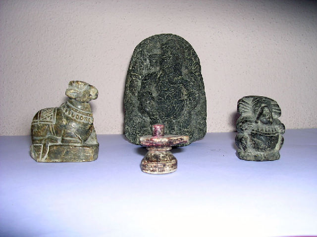 Ganapathi and Nandi Home Puja Idol in 1800's