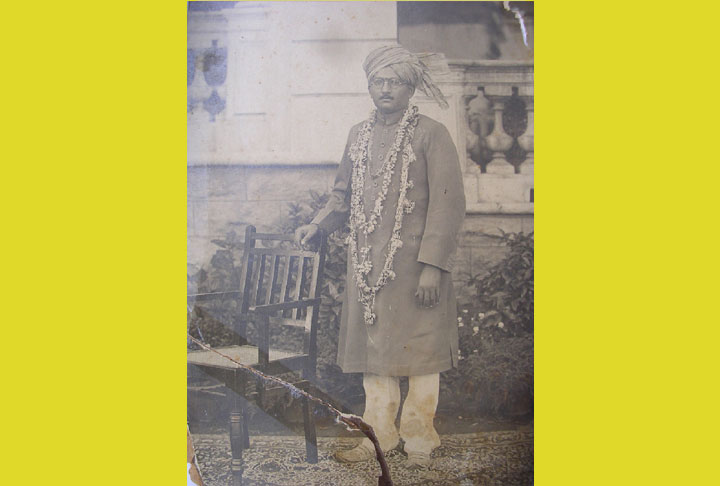 Rameshwer Reddy on Wedding Day on 10 June 1932
