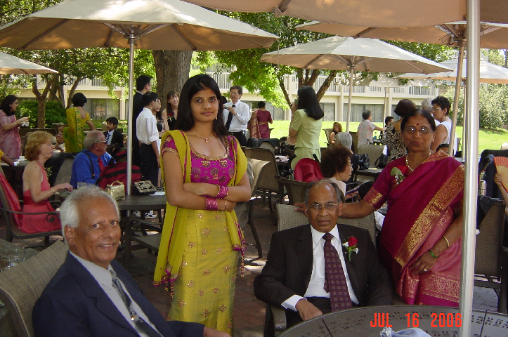 Samyuktha at the lisa wedding in Denver