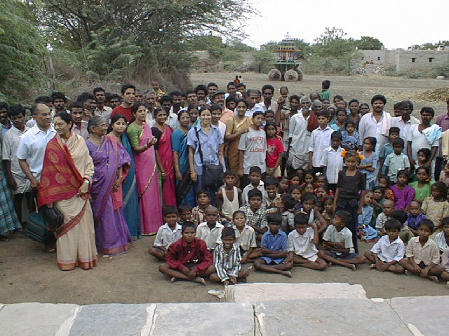 Family with Staff and Childern at Pallepad