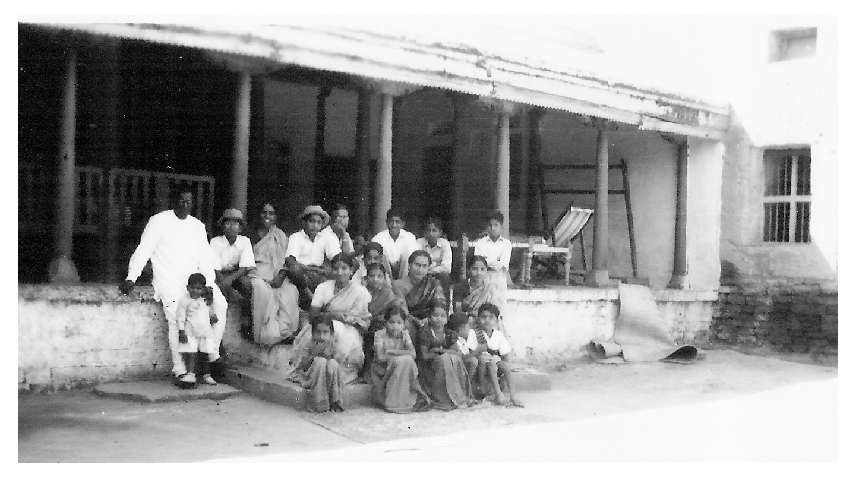 Rameshwer Reddy with Family in 1950