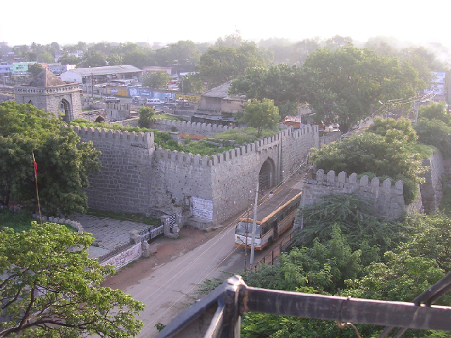 Raichur Fort Main Entrance Top View