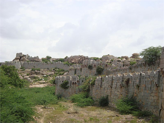 Raichur Fort Wall